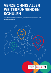 Cover des Verzeichnisses der weiterführenden Schulen vom Berliner Senat
